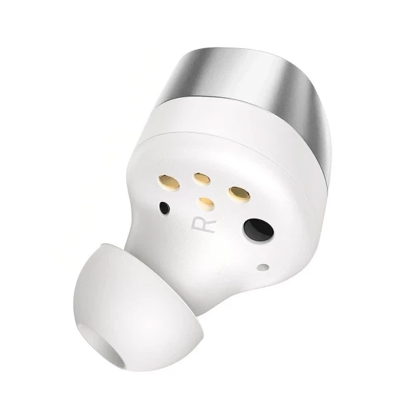 Бездротові навушники Sennheiser Momentum True Wireless 4 White Silver - Фото 2 Бездротові навушники Sennheiser Momentum True Wireless 4 White Silver - зображення 2