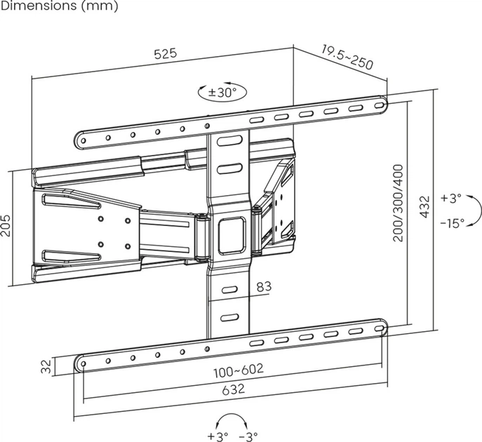 Кронштейн для телевізора UniBracket Slim64 - Фото 8 Кронштейн для телевізора UniBracket Slim64 - изображение 8