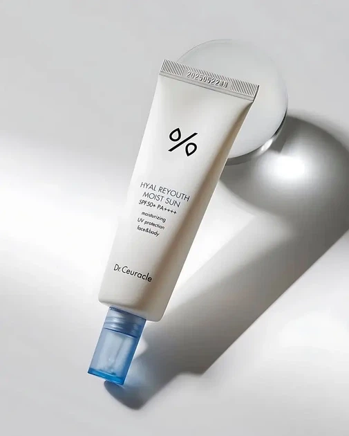 Сонцезахисний крем із гіалуроновою кислотою Dr.Ceuracle HYAL REYOUTH MOIST SUN SPF 50/PA++++ 50 мл - Фото 2 Сонцезахисний крем із гіалуроновою кислотою Dr.Ceuracle HYAL REYOUTH MOIST SUN SPF 50/PA++++ 50 мл - зображення 2
