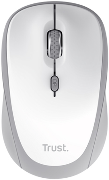 Mysz Trust Yvi+ Multi-Device Wireless/Bluetooth White (TR25454) - obraz 1