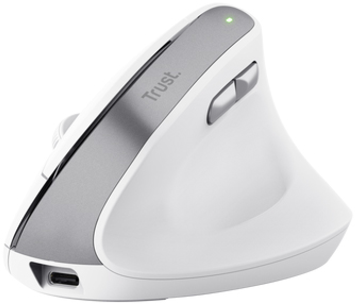 Mysz Trust Bayo II Ergonomic Wireless White (TR25398) - obraz 2