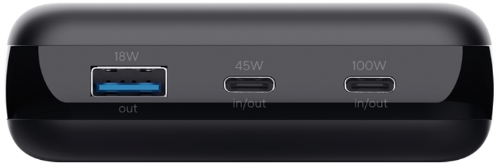 Powerbank Trust Laro 20000 mAh 100W Black (TR25240) - obraz 7