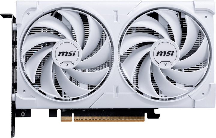 Karta graficzna MSI PCI-Ex GeForce RTX 5060 VENTUS 2X OC WHITE 8GB GDDR7 (128bit) (2535/28000) (HDMI, 3 x DisplayPort) (RTX 5060 8G VENTUS 2X OC WHITE) - obraz 1