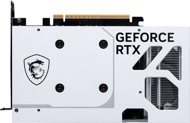 Karta graficzna MSI PCI-Ex GeForce RTX 5060 VENTUS 2X OC WHITE 8GB GDDR7 (128bit) (2535/28000) (HDMI, 3 x DisplayPort) (RTX 5060 8G VENTUS 2X OC WHITE) - obraz 3