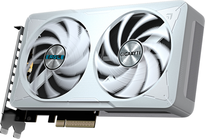 Відеокарта Gigabyte PCI-Ex GeForce RTX 5060 EAGLE OC ICE 8G 8GB GDDR7 (128bit) (2550/28000) (HDMI, 3 x DisplayPort) (GV-N5060EAGLEOC ICE-8GD) - зображення 3