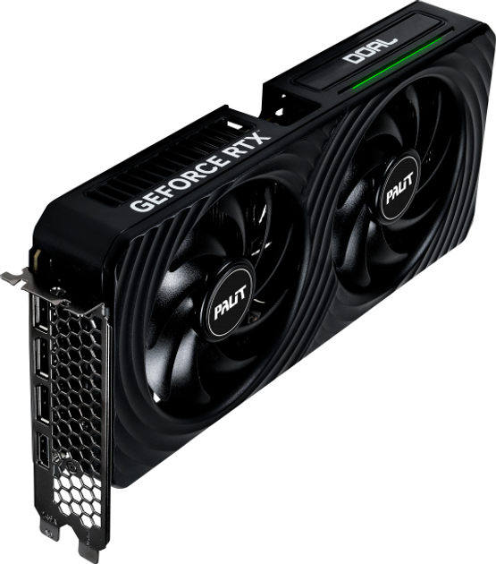 Karta graficzna Palit PCI-Ex GeForce RTX 5060 Dual 8GB GDDR7 (128bit) (2497/28000) (HDMI, 3 x DisplayPort) (NE75060019P1-GB2063D) - obraz 5