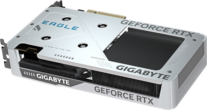 Відеокарта Gigabyte PCI-Ex GeForce RTX 5060 EAGLE OC ICE 8G 8GB GDDR7 (128bit) (2550/28000) (HDMI, 3 x DisplayPort) (GV-N5060EAGLEOC ICE-8GD) - зображення 7