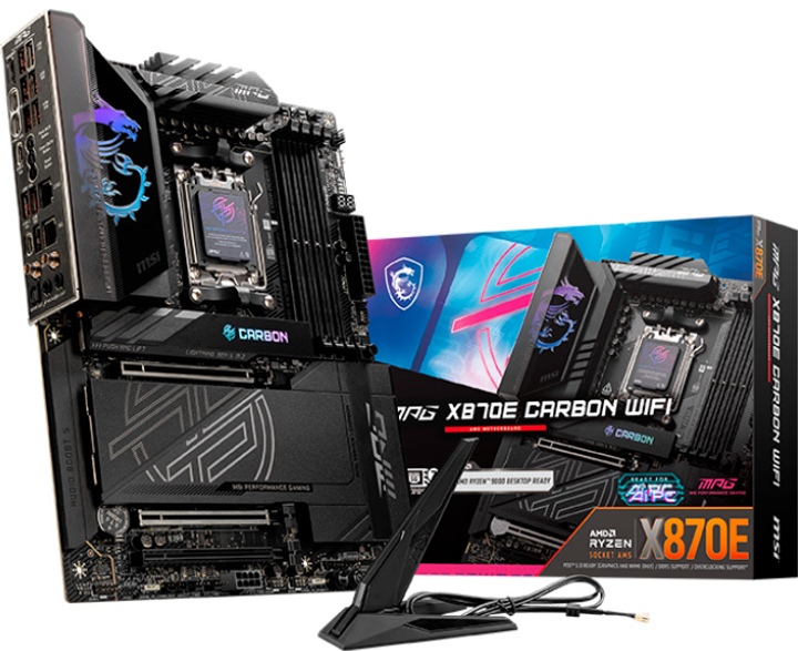 Płyta główna MSI MPG X870E Carbon Wi-Fi (sAM5, AMD X870E, PCI-Ex16) - obraz 5