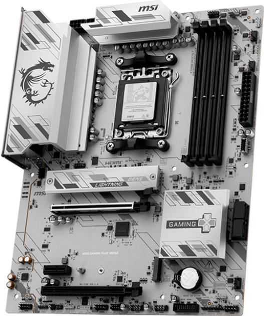 Płyta główna MSI B850 GAMING PLUS WIFI6E (sAM5, AMD B850, PCI-Ex16) - obraz 2