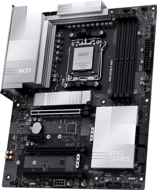 Płyta główna MSI PRO X870E-P WIFI (sAM5, AMD X870E, PCI-Ex16) - obraz 2