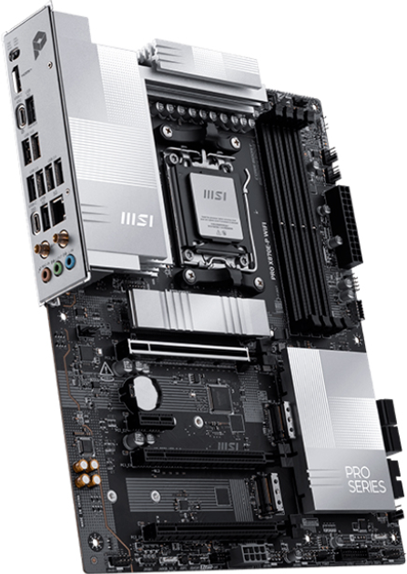 Płyta główna MSI PRO X870E-P WIFI (sAM5, AMD X870E, PCI-Ex16) - obraz 3