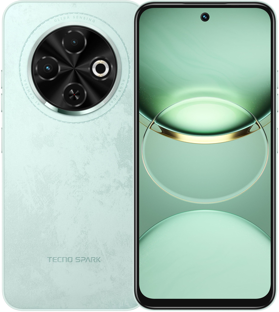 Smartfon Tecno Spark 30C (KL5n) 4/128GB Magic Skeen Green (4894947051807) - obraz 2