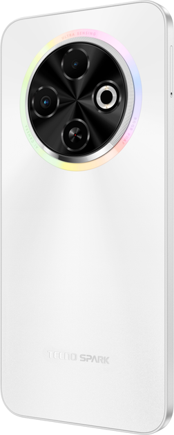 Smartfon Tecno Spark 30C (KL5n) 8/256GB Orbit White (4894947051791) - obraz 5