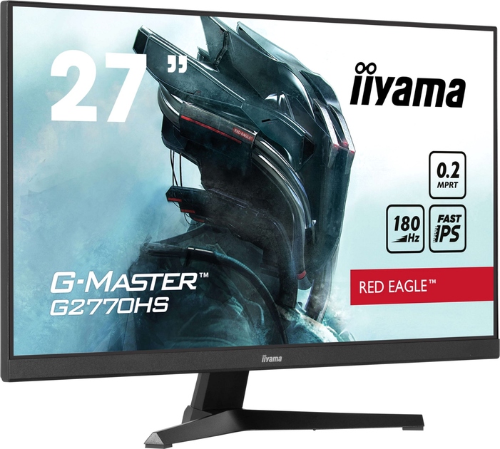 Monitor 27" iiyama G-Master Red Eagle G2770HS-B1 - obraz 2