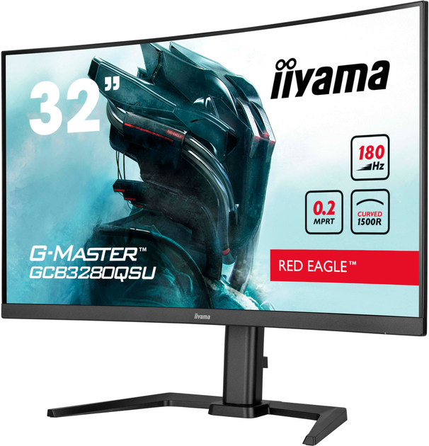 Monitor 31.5" iiyama G-Master Red Eagle GCB3280QSU-B2 - obraz 3