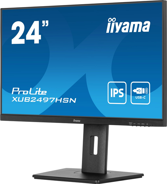 Monitor 23.8" Iiyama ProLite XUB2497HSN-B2 - obraz 3