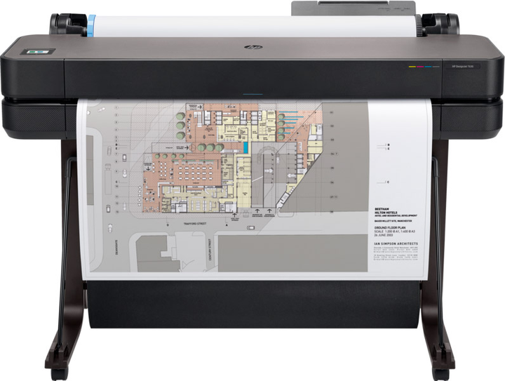 Плотер HP DesignJet T630 36" with Wi-Fi (5HB11D) - зображення 1