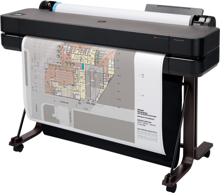 Плотер HP DesignJet T630 36" with Wi-Fi (5HB11D) - зображення 3