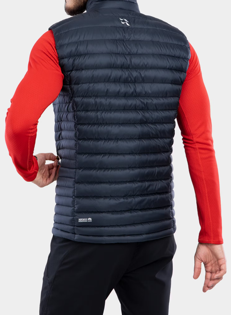 Жилет чоловічій Rab Microlight Vest, Beluga, L (RB QDB-18-BE-L) - Фото 4 Жилет чоловічій Rab Microlight Vest, Beluga, L (RB QDB-18-BE-L) - зображення 4