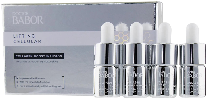 Набір сироваток для обличчя Babor Lifting Cellular Collagen Boost Infusion 4 x 7 мл (4015165319887) - зображення 2