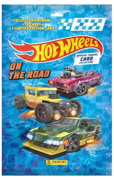 Набір колекційних карток Panini TC Starter Pack Hot Wheels (8051708022773) - зображення 1