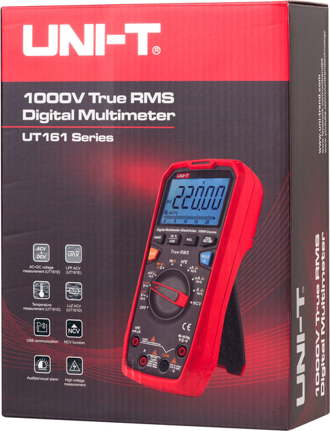 Miernik uniwersalny UNI-T UT161D (MIE0433) - obraz 10