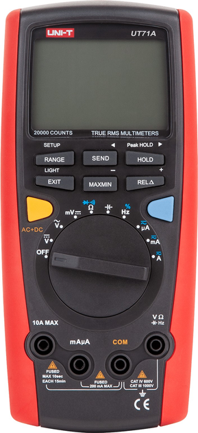 Miernik uniwersalny UNI-T UT71A (MIE0091) - obraz 2