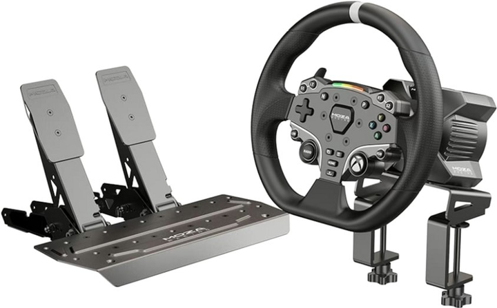 Zestaw wyścigowy MOZA R3 do XBOX/PC, 22 zł, podwójne pedały SR-P Lite, ESX (RS053) - obraz 1