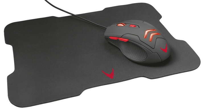 Mysz VARR MPX4 USB z powierzchnią do gry Black (VSETMPX4) - obraz 4