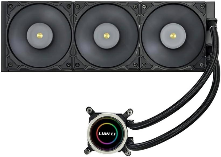Chłodzenie wodne Lian Li Galahad II Trinity Performance 360 Black (G89.GA2P36B.01) - obraz 2