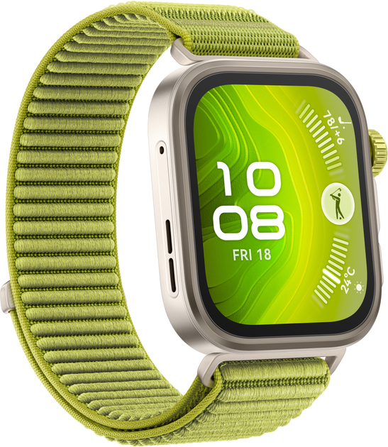 Smartwatch HUAWEI WATCH FIT 4 Pro Zielony (55020EYN) - obraz 2