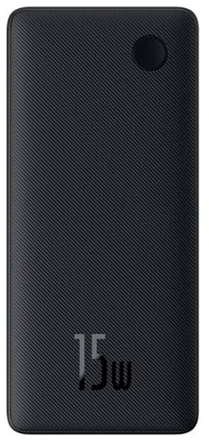 Powerbank Baseus Airpow Lite Power Bank 10000mAh 15W Cosmic Black (P10067500123-00) - obraz 1