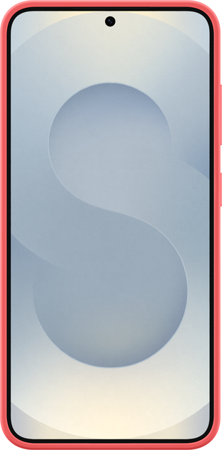 Etui Samsung Silicone do Samsung Galaxy S25 Red (EF-PS931CREGWW) - obraz 2