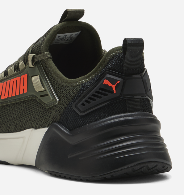 Женские кроссовки для бега Puma Retaliate 3 37947836 37.5 (4.5UK) 23.5 см Dark Olive/Black/Glowing Red (4069156456549) - Фото 6 Женские кроссовки для бега Puma Retaliate 3 37947836 37.5 (4.5UK) 23.5 см Dark Olive/Black/Glowing Red (4069156456549) - изображение 6