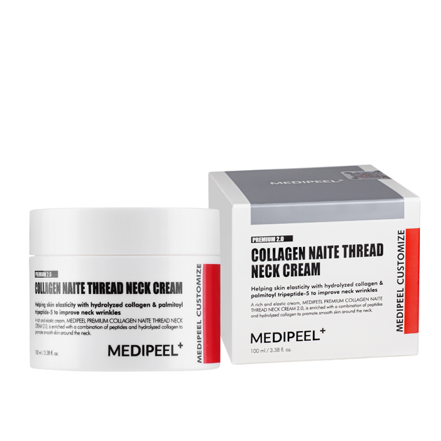 Крем для шиї та декольте антивіковий Medi-peel Premium Collagen Naite Thread Neck Cream, 100ml - Фото 1 Крем для шиї та декольте антивіковий Medi-peel Premium Collagen Naite Thread Neck Cream, 100ml - зображення 1