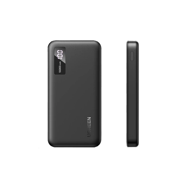 Батарея универсальная Ugreen 10000mAh 20W PD, QC/3.0, USB-A, USB-C Black (PB311) (25742) - изображение 2