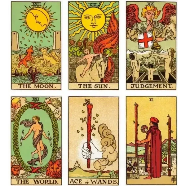 Карты Таро Райдера-Уэйта Оригинал 1909 Tarot Original 1909 78 карт - изображение 3