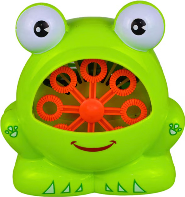 Maszynka do baniek mydlanych LEAN Toys Żaba 20514 (5905991028017) - obraz 3
