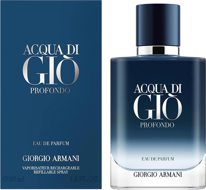 Парфумована вода для чоловіків Giorgio Armani Acqua Di Gio Profondo 50 мл (3614273953856) - зображення 2