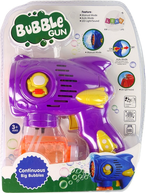 Maszynka do baniek mydlanych LEAN Toys 15440 (5905515358187) - obraz 1