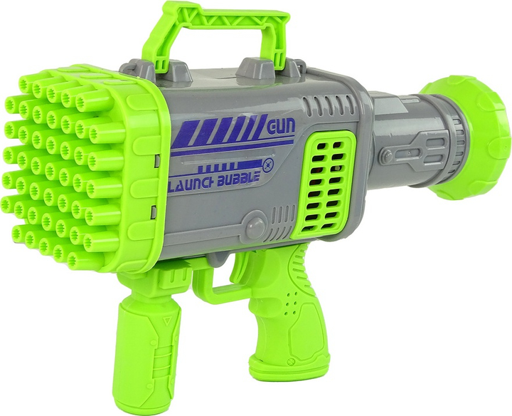 Pistolet do baniek mydlanych LEAN Toys Zielony 15373 (5905515357609) - obraz 2