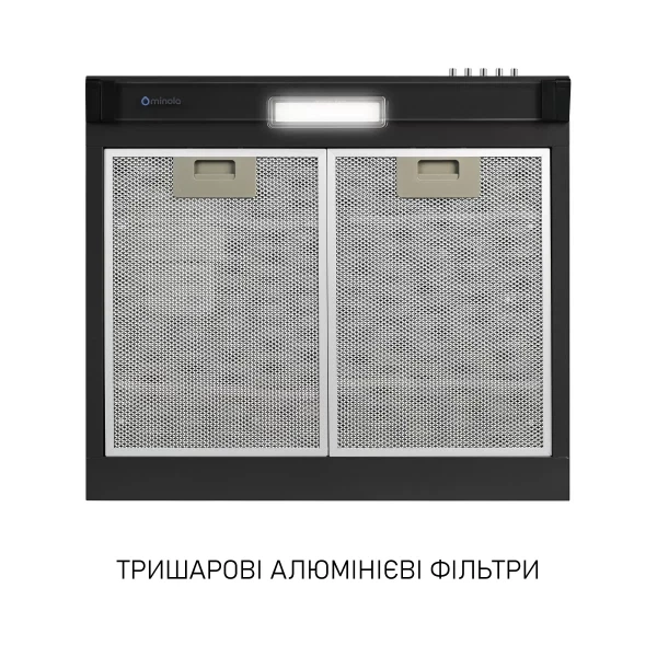 Вытяжка Minola hpl 522 bl - изображение 5
