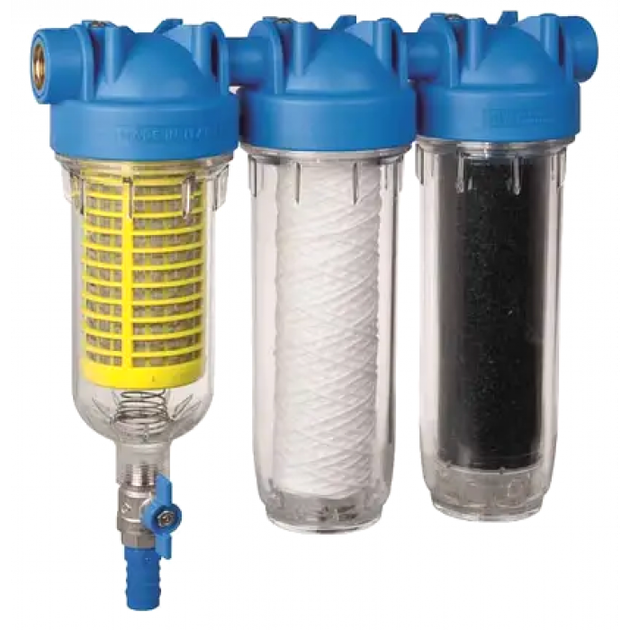 Фільтр ATLAS Filtri Hydra Rainmaster TRIO 3/4" KIT RA6095224 (з картриджем 90 мкм) - изображение 4