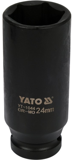 Nasadka udarowa długa YATO 1/2" 24 mm (YT-1044) - obraz 1