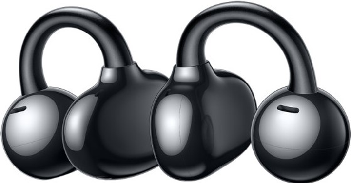 Słuchawki Huawei FreeClip Black (55037247) - obraz 2