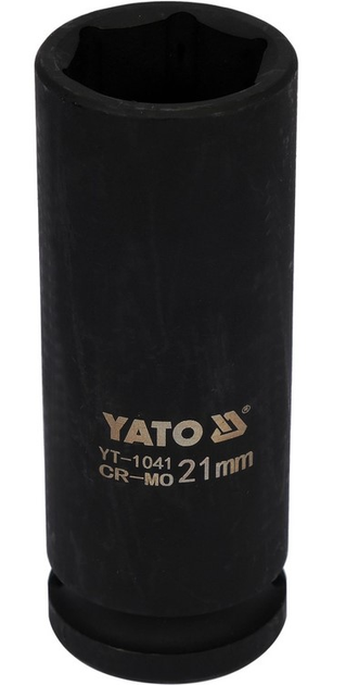 Nasadka udarowa długa YATO 1/2" 21 mm (YT-1041) - obraz 1
