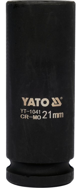 Nasadka udarowa długa YATO 1/2" 21 mm (YT-1041) - obraz 2