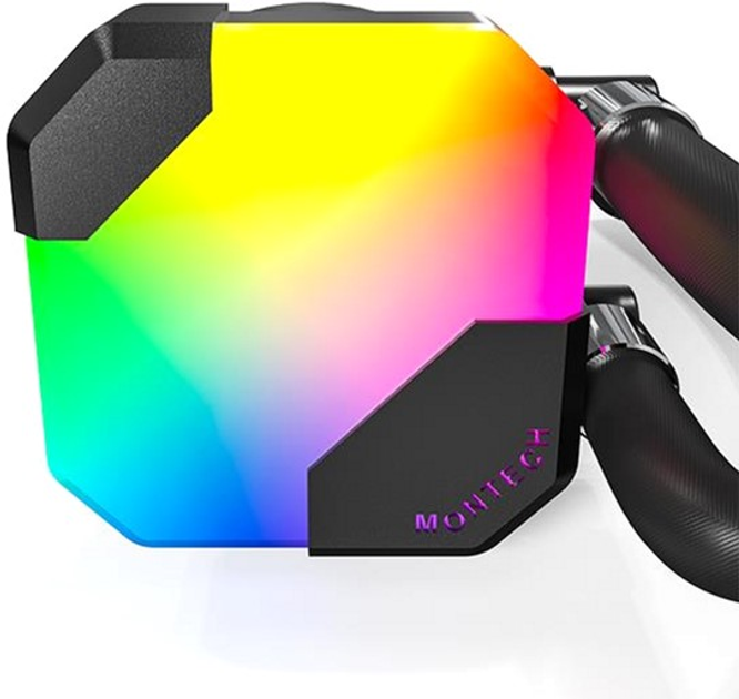 System chłodzenia cieczą Montech HyperFlow ARGB 360 Black - obraz 5