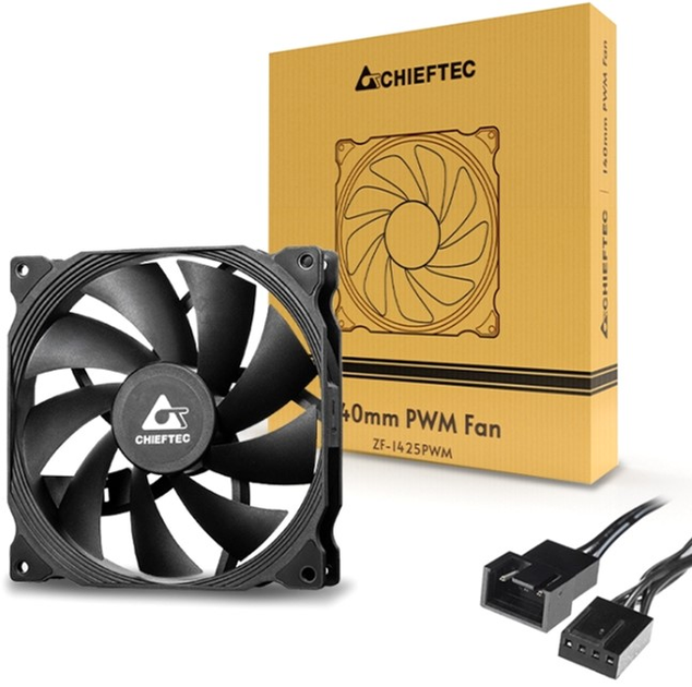 Вентилятор Chieftec ZF-1425PWM (ZF-1425PWM) - зображення 5