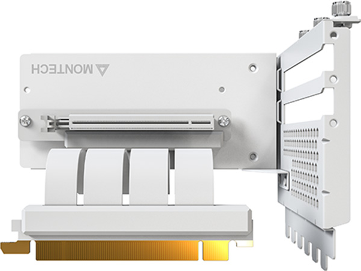 Zestaw do montażu pionowego karty graficznej Montech VGM White (VERTICAL GPU MOUNT KIT(W)) - obraz 3